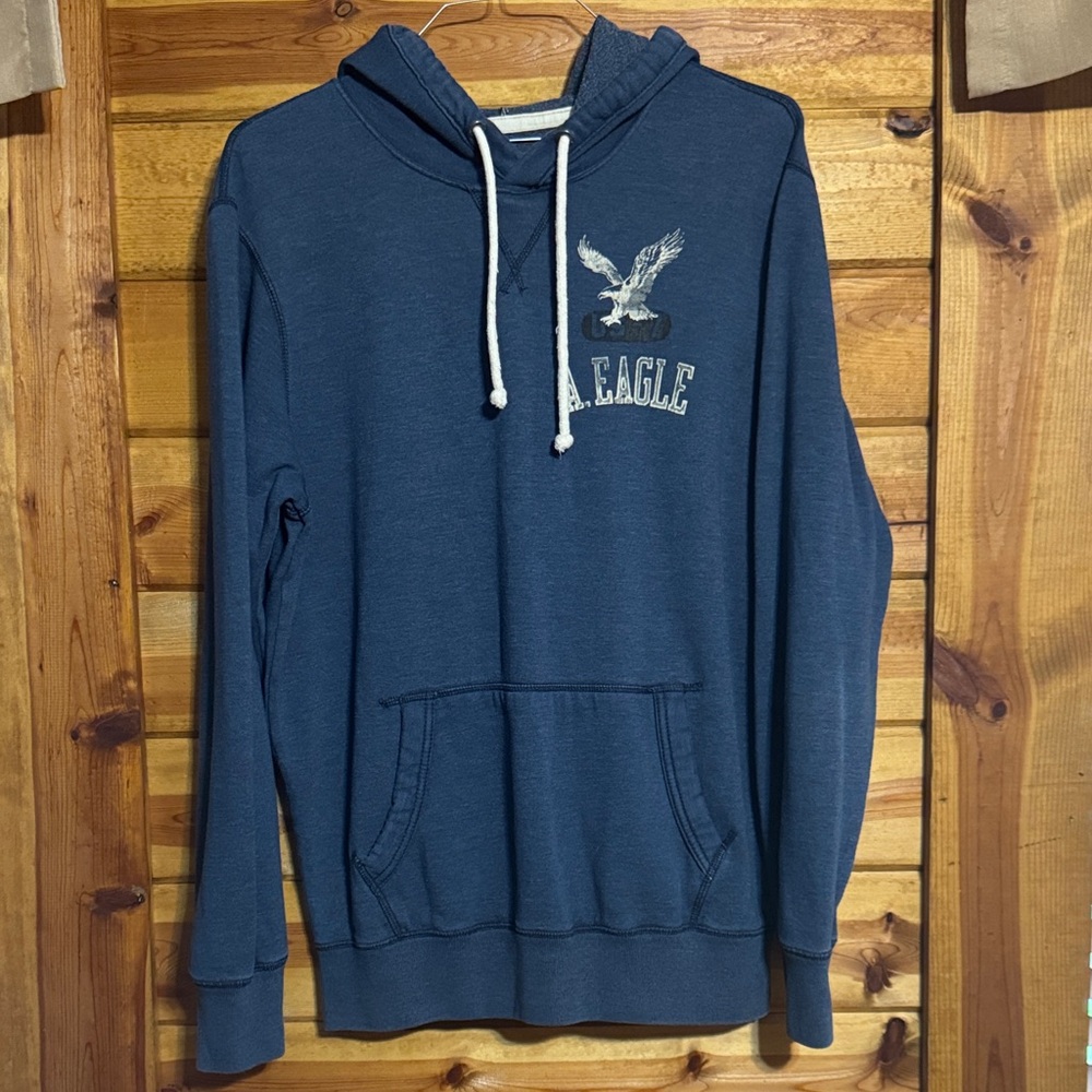 American Eagle Outfitters Navy Hoodie Sweater